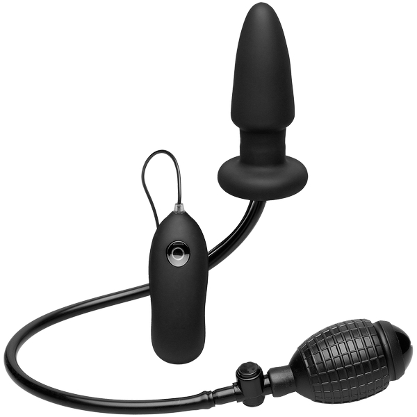 Deluxe Wonder Plug - Inflatable Vibrating Butt Plug
