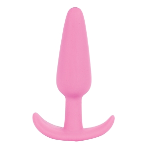 Mood - Naughty - 3.5" Pink Silicone Butt Plug