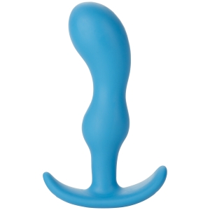 Mood - Naughty 2 - 3.5" Silicone - Blue Butt Plug