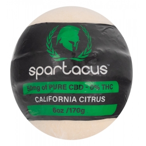 Spartacus CBD Bath Bomb - California Citrus