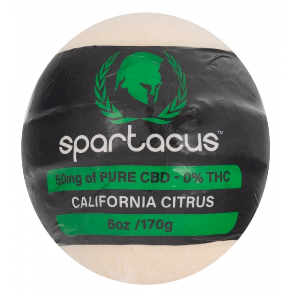 Spartacus CBD Bath Bomb - California Citrus