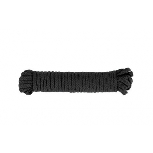 Soft Cotton Bondage Rope - Black