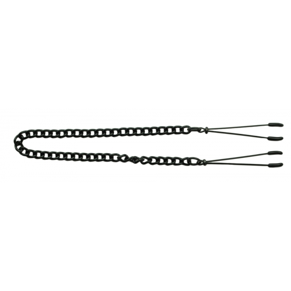 Black Tweezer Nipple Clamps & Body Jewelry