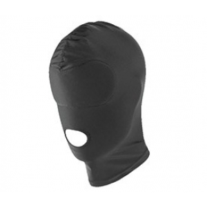 Spandex Hood with Open Mouth & Reinforced Blindfold