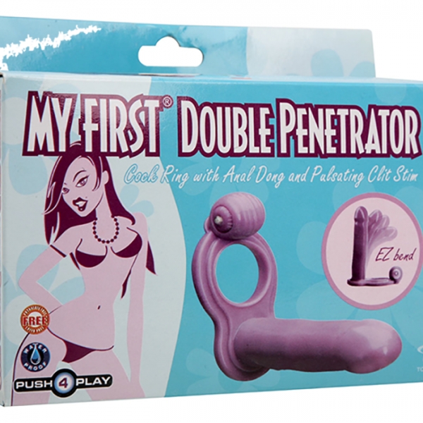 My First® Double Penetrator, Lusty Lavender10.2x4 - Image 2