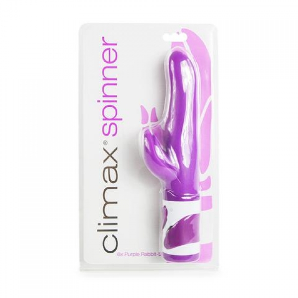 Climax® Spinner - 6x Rabbit G Vibe - Purple - Image 2