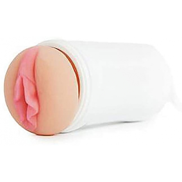 CyberSkin® Vulcan Realistic Vagina Stroker - Cream - Image 4