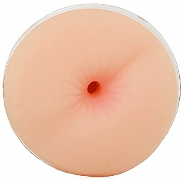 CyberSkin® Vulcan Ass Stroker with Warming Lube - Cream - Image 2