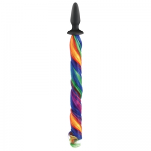 Unicorn Tails Plug Rainbow