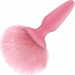 Bunny Tails Butt Plug Pink