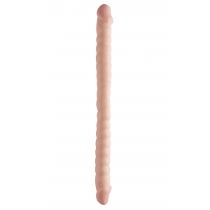 Ribbed Double Dong - Beige