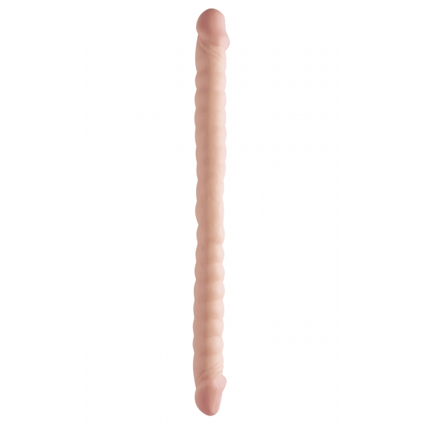Ribbed Double Dong - Beige