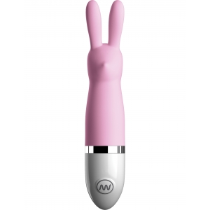 Crush - Snuggle Bunny - 10x Silicone Vibrator - Pink